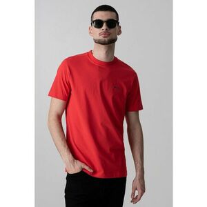 Tricou cu logo discret si decolteu la baza gatului imagine
