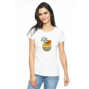 Tricou din bumbac cu imprimeu grafic imagine