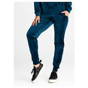 Pantaloni dama albastru - confortabili - versatili - poliester/elastan - imagine