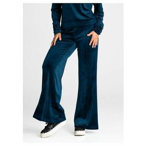 Pantaloni dama model M966 - largi - albastru - poliester/elastan imagine