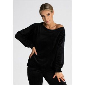 Hanorac dama - M968 - negru - poliester - maneci lungi - imagine