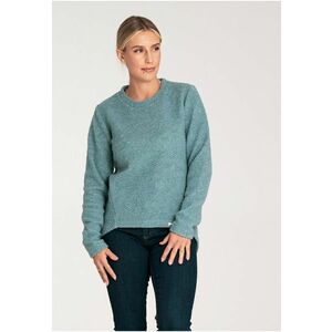 Pulover de lana M1044 - asimetric - menta - design minimalist imagine