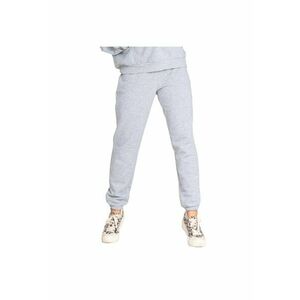 Pantaloni sport dama M1056 - Bumbac - Gri - imagine