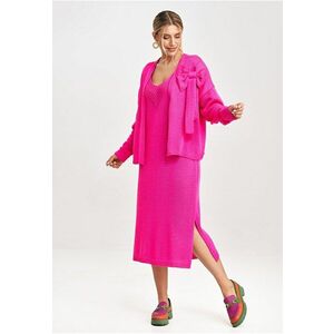 Rochie dama M997 - acril - bumbac - violet - imagine