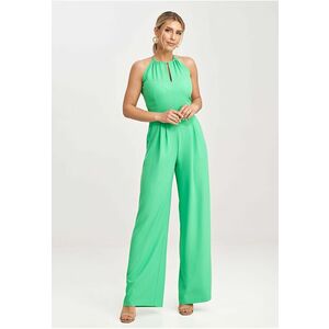 Salopeta dama - eleganta - verde - poliester imagine