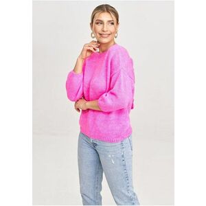 Pulover dama - model M993 - maneci 3/4 - mov - material universal - imagine