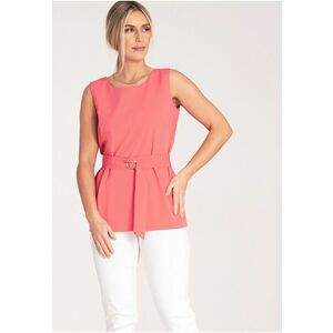 Bluza dama - Poliester/Viscoza - Eleganta - Corai imagine