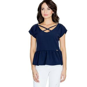 Bluza dama Angliflour K396 culoare granat imagine
