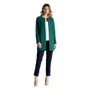 Geaca de dama din lana Helaivance M551 verde imagine