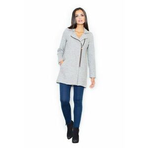 Palton Crombie pentru femei - Massod - gri imagine