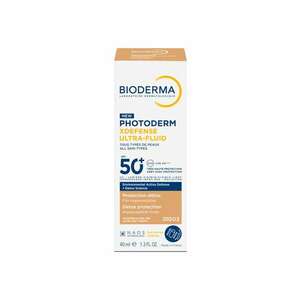 Fluid colorat cu protectie solara Photoderm XDefense Fototip 3 SPF 50 40ml imagine