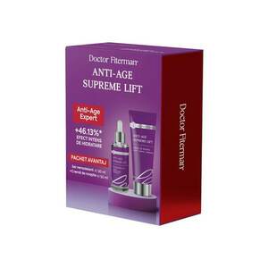 Pachet Anti-Age Fiterman: Ser remodelant - 30 ml + Crema de noapte - 50 ml imagine
