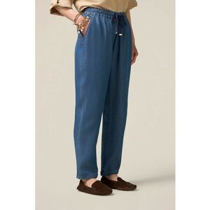 Pantaloni mon-fit din lyocell imagine