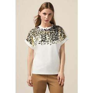 Tricou cu aplicatii de paiete imagine
