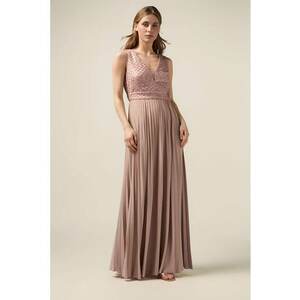Rochie maxi cu pliuri imagine