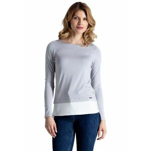 Tricou cu mânecă lungă pentru femei Eiree M374 gri imagine