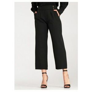 Pantaloni dama negri - eleganti - confortabili - din poliester si elastan - imagine