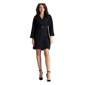 Rochie de zi - Poliester - Negru - imagine