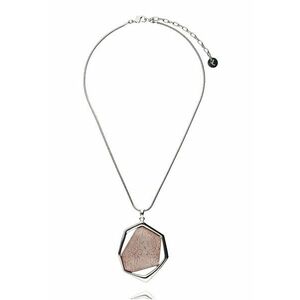 Colier elegant cu piatra bej imagine