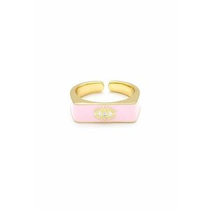 Inel elegant motiv ochi - roz imagine
