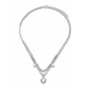 Colier placat cu argint cu amazonite imagine