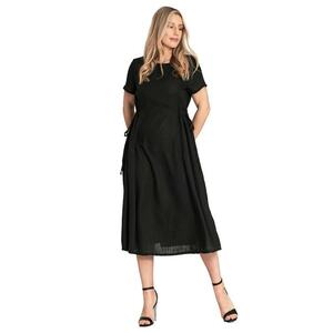 Rochie de cocktail - M1184 - neagra - eleganta - poliester - imagine