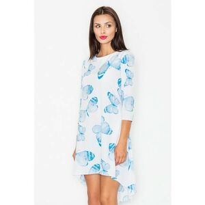 Rochie asimetrica florala imagine