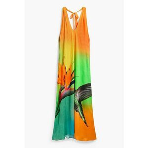 Rochie de plaja cu design tropical imagine