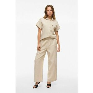 Pantaloni ampli cu talie inalta imagine