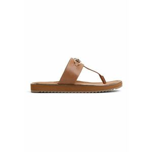 Papuci flip-flop de piele ecologica Lajolla imagine