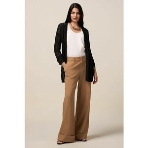 Cardigan tricotat cu aspect perforat imagine