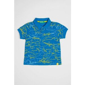 Tricou polo relaxed fit de bumbac imagine