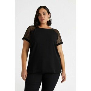 Tricou cu maneci din dantela imagine