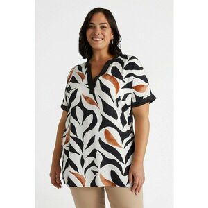 Bluza-tunica cu maneci scurte imagine