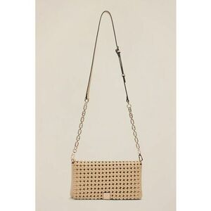 Geanta crossbody cu aspect impletit imagine