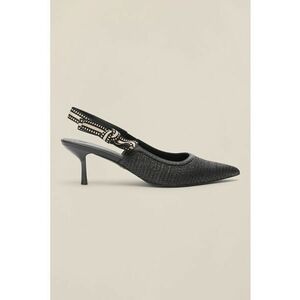 Pantofi slingback cu funde imagine