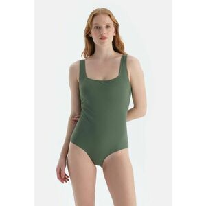 Costum de baie intreg cu decolteu patrat imagine