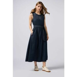 Rochie din denim cu strasuri imagine
