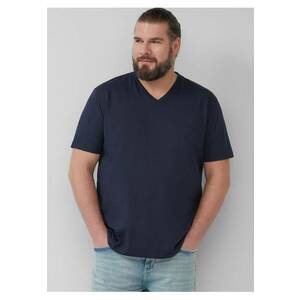 Big Sizes Tricou barbati big sizes cu decolteu in V - Regular Fit - din bumbac imagine