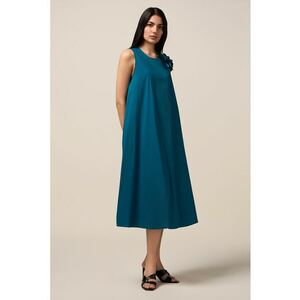 Rochie midi cu aplicatie florala imagine