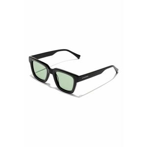 Ochelari de soare patrati unisex cu logo - Negru - imagine