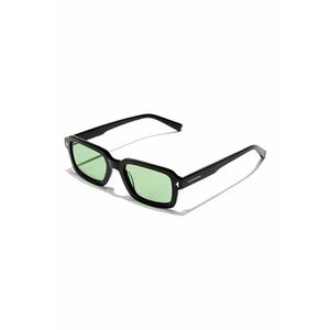 Ochelari de soare dreptunghiulari unisex - Negru - imagine