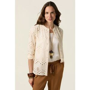 Camasa de bumbac cu broderie imagine