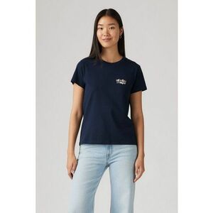 Tricou de bumbac cu decolteu la baza gatului imagine