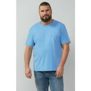 Big Sizes Tricou barbati big sizes cu decolteu la baza gatului - Regular fit imagine