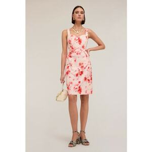 Rochie scurta cu imprimeu grafic imagine