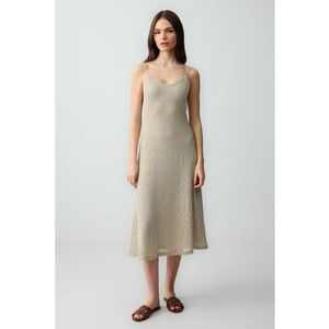 Rochie midi cu model crosetat imagine
