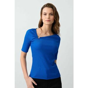 Camasa slim-fit cu decolteu asimetric imagine