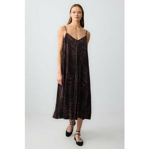 Rochie lejera cu model animal print imagine