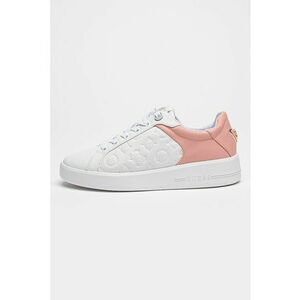 Pantofi sport din piele ecologica cu logo stantat imagine